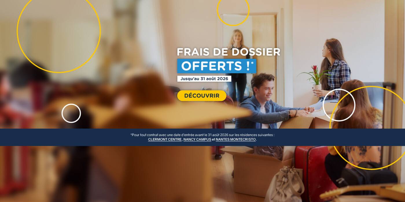 Frais de dossier offerts